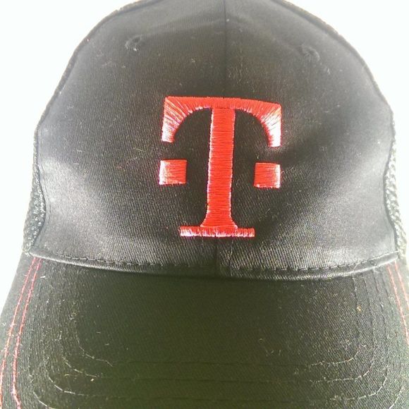 T-MOBILE TELECOMMUNICATIONS LOGO STAFF CAP HAT EUC - Picture 2 of 12